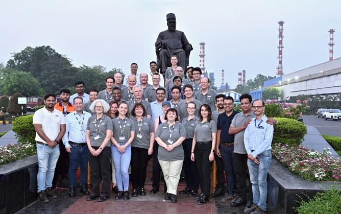 Global Board visits Tata Steel Jamshedpur